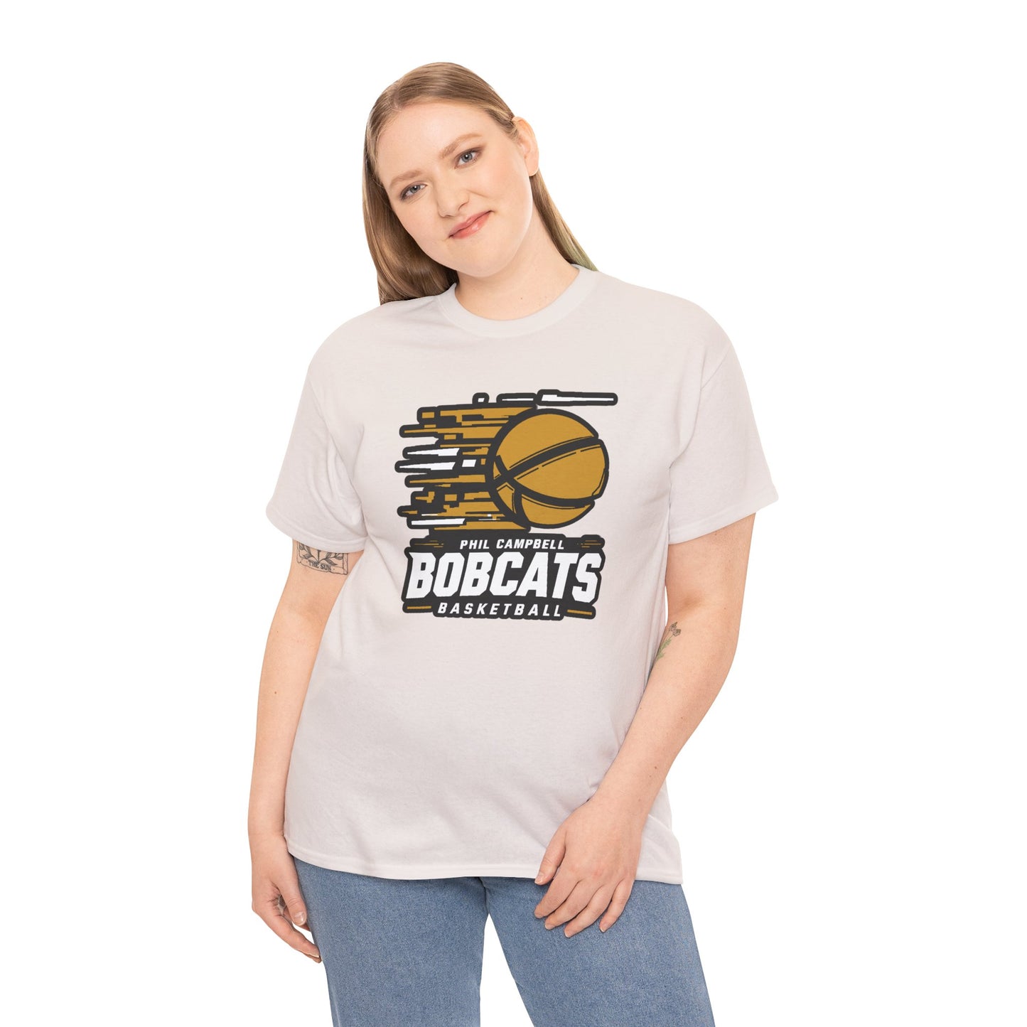 Adult Tee \ Phil Campbell Bobcats Basketball \ PCBBK2