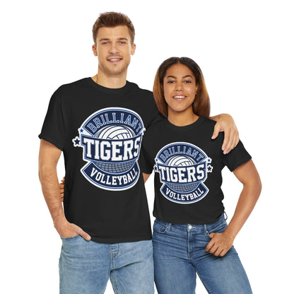 Adult Tee \ Brilliant Tigers Volleyball \ BTV1