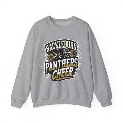 Adult Crewneck Sweatshirt \ Hackleburg Panthers Cheer \ HPC1