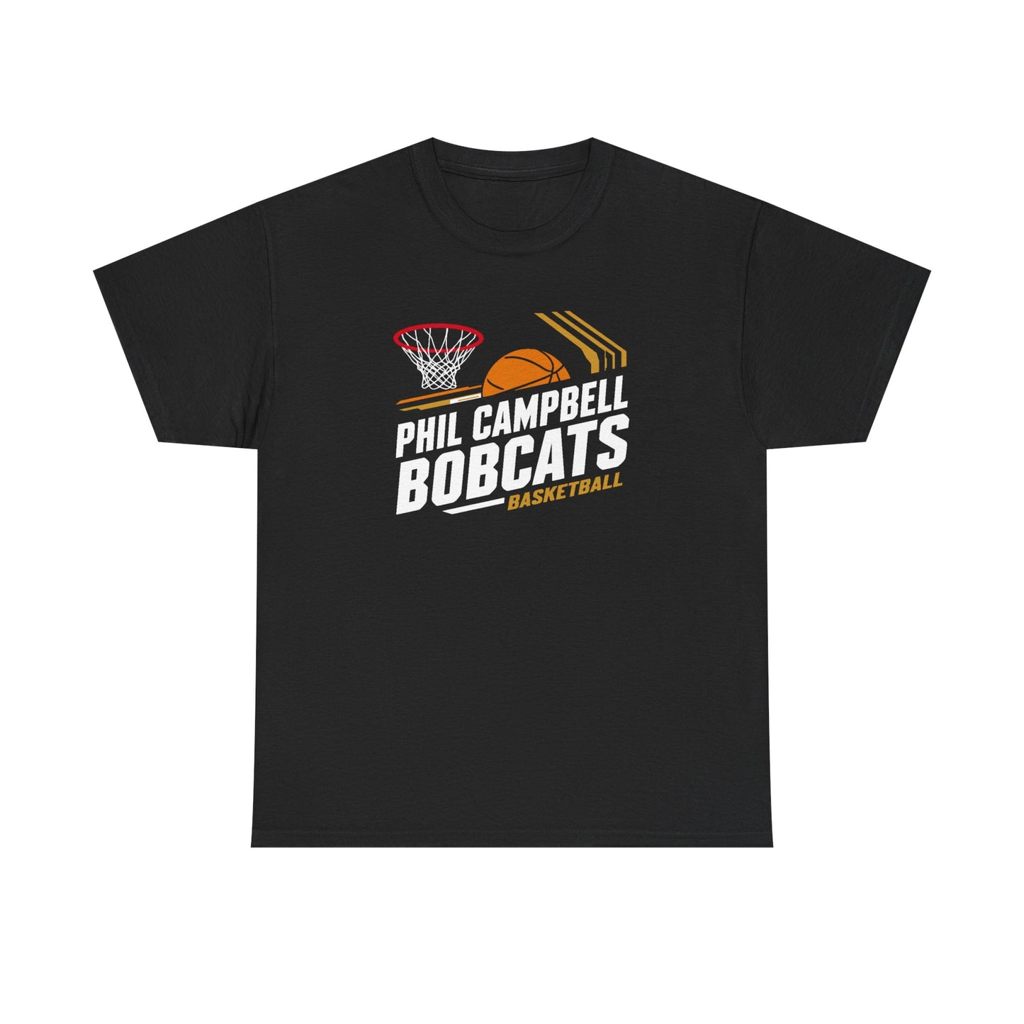 Adult Tee \ Phil Campbell Bobcats Basketball \ PCBBK1