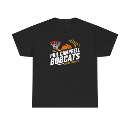 Adult Tee \ Phil Campbell Bobcats Basketball \ PCBBK1
