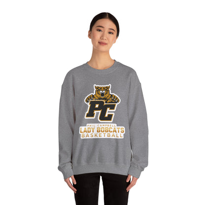 Adult Crewneck Sweatshirt \ Phil Campbell Bobcats Basketball \ PCBBKG1