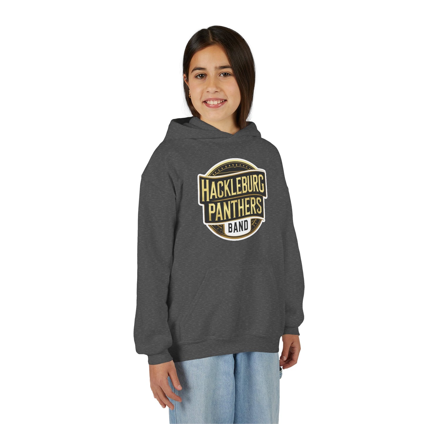 Youth Hoodie Sweatshirt \ Hackleburg Panthers Band \ HPB2