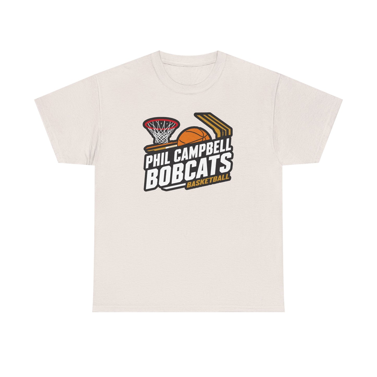 Adult Tee \ Phil Campbell Bobcats Basketball \ PCBBK1