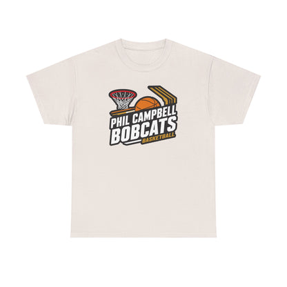 Adult Tee \ Phil Campbell Bobcats Basketball \ PCBBK1