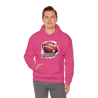 Adult Hoodie Sweatshirt \ Marion County Red Raiders Football \ MCF1