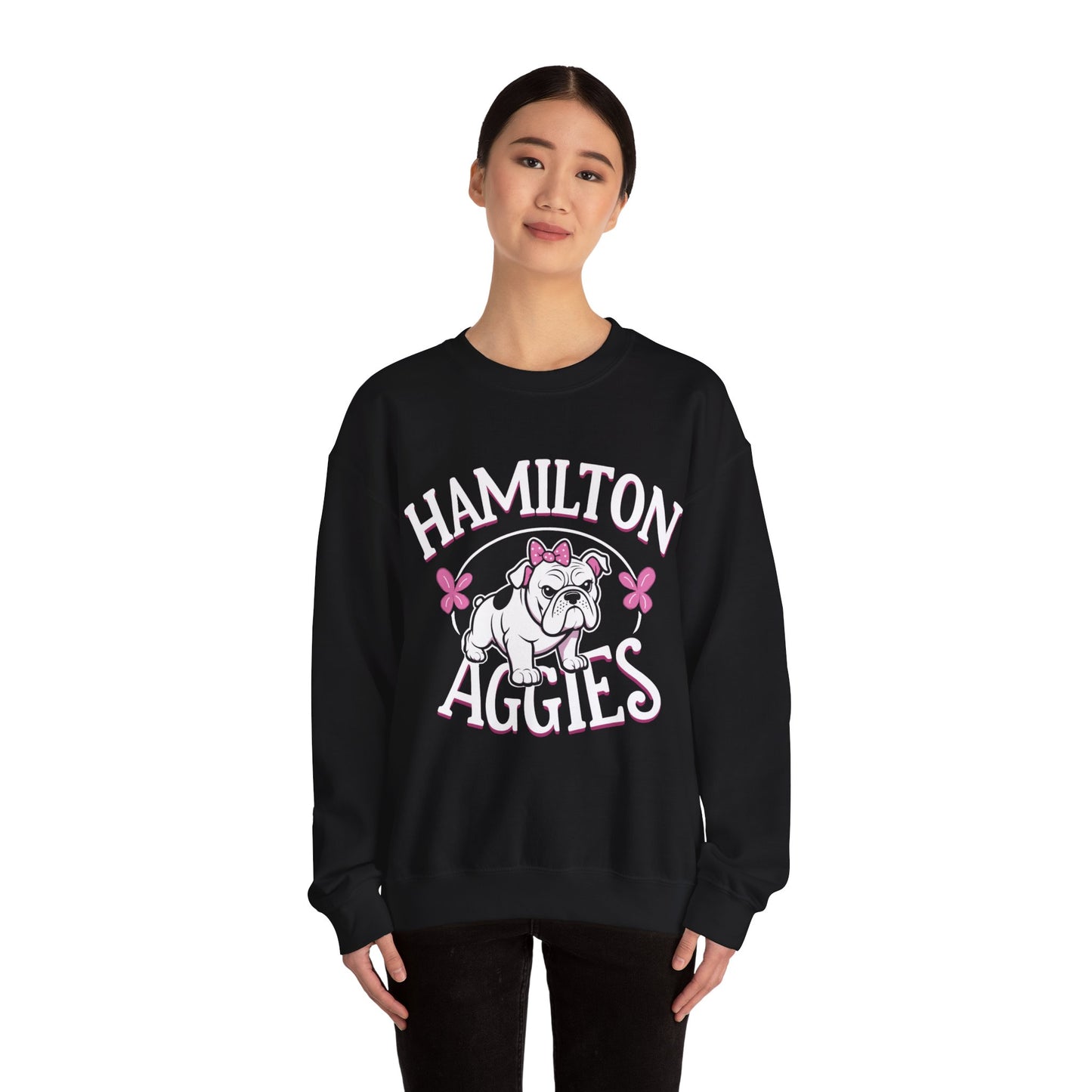 Adult Crewneck Sweatshirt \ Hamilton Aggies \ HAG4