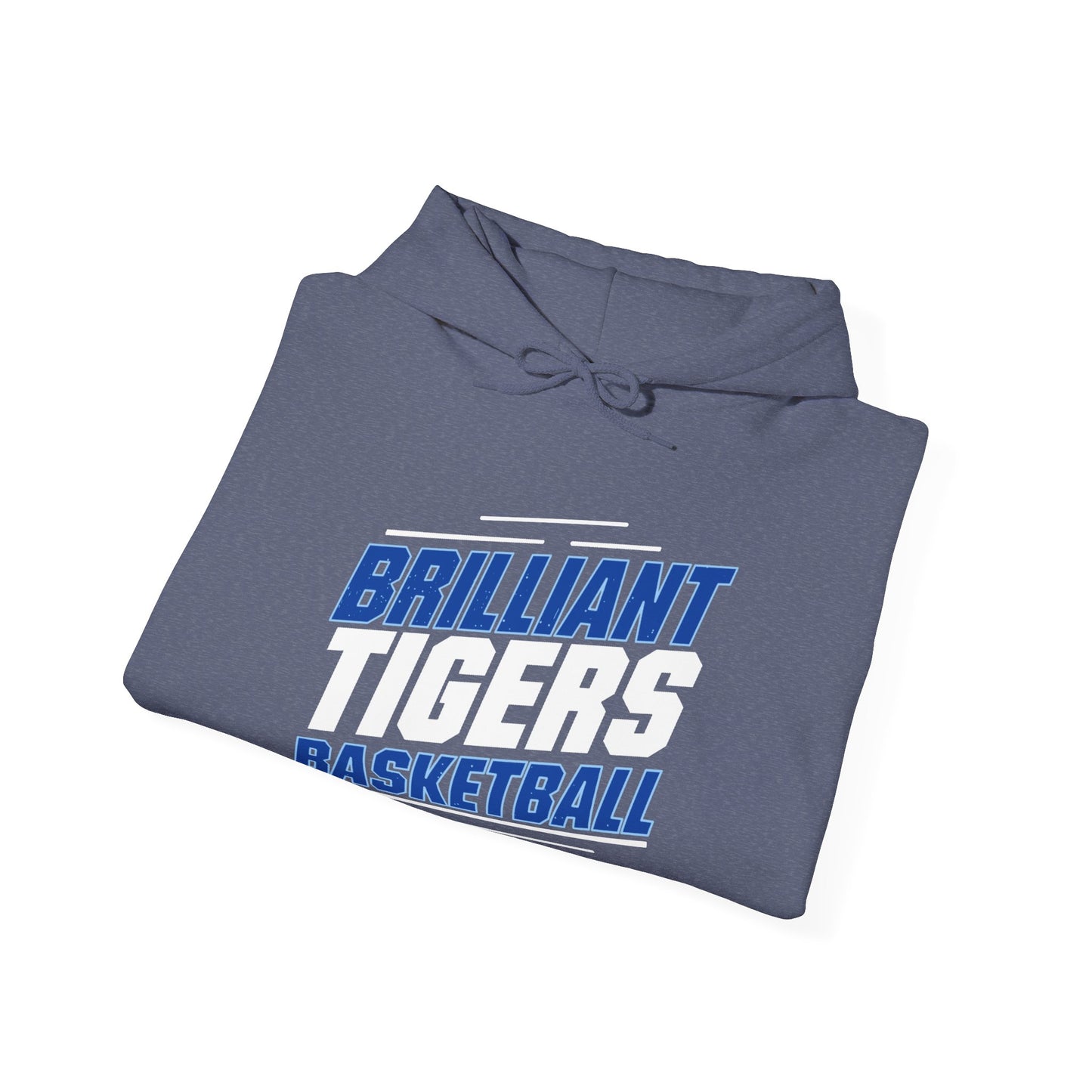 Adult Hoodie Sweatshirt \ Brilliant Tigers Basketball \ BTBK2