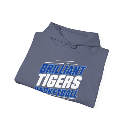 Adult Hoodie Sweatshirt \ Brilliant Tigers Basketball \ BTBK2