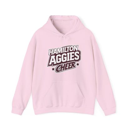 Adult Hoodie Sweatshirt \ Hamilton Aggies Cheer \ HAC1