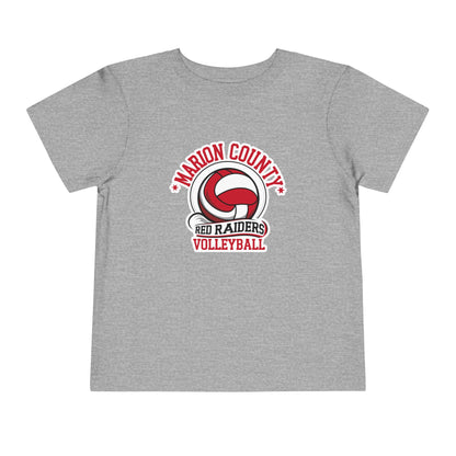 Toddler Tee \ Marion County Red Raiders Volleyball \ MCV1