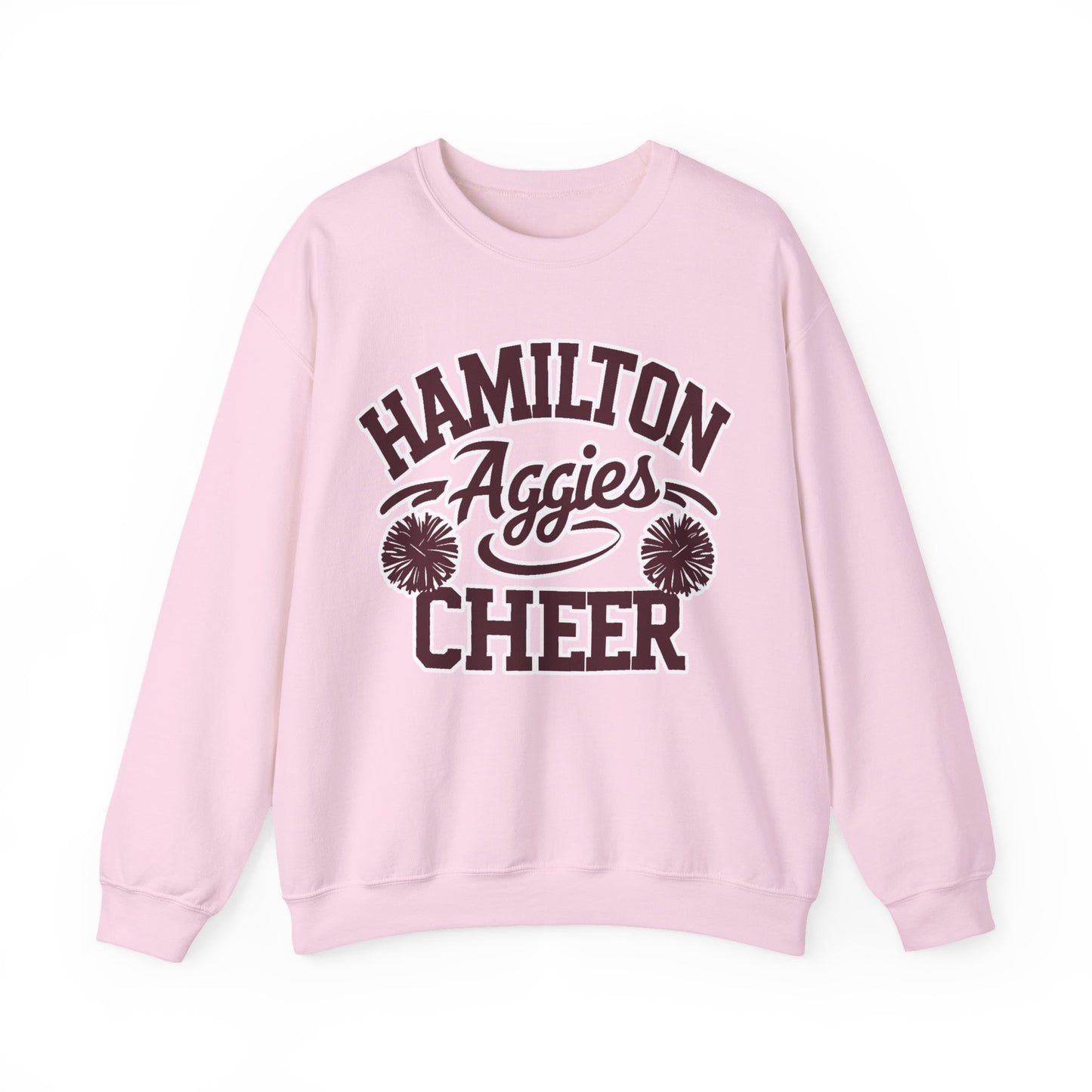 Adult Crewneck Sweatshirt \ Hamilton Aggies Cheer \ HAC2