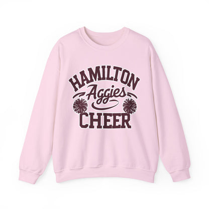 Adult Crewneck Sweatshirt \ Hamilton Aggies Cheer \ HAC2