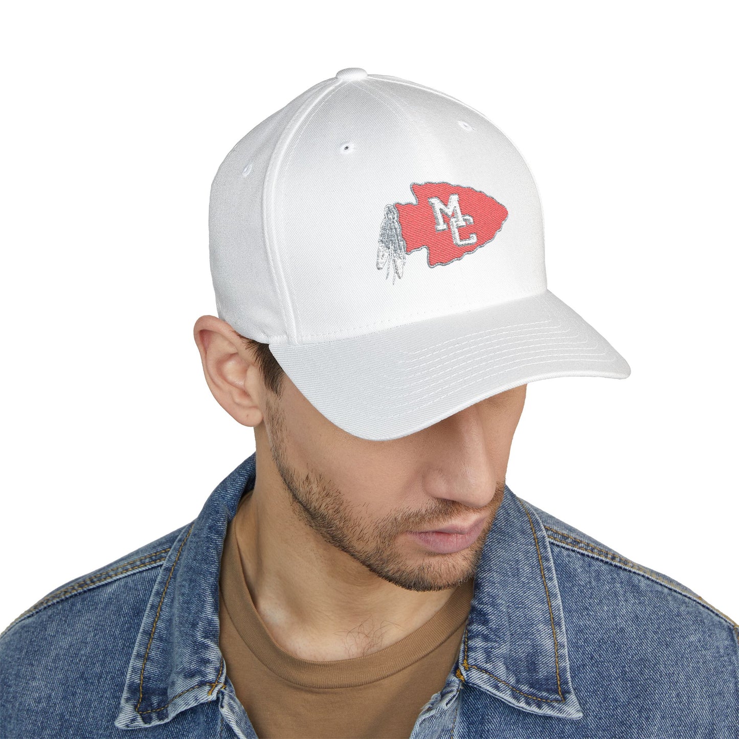 Closed-Back Structured Cap \ Marion County Red Raiders \ MCCBCW1