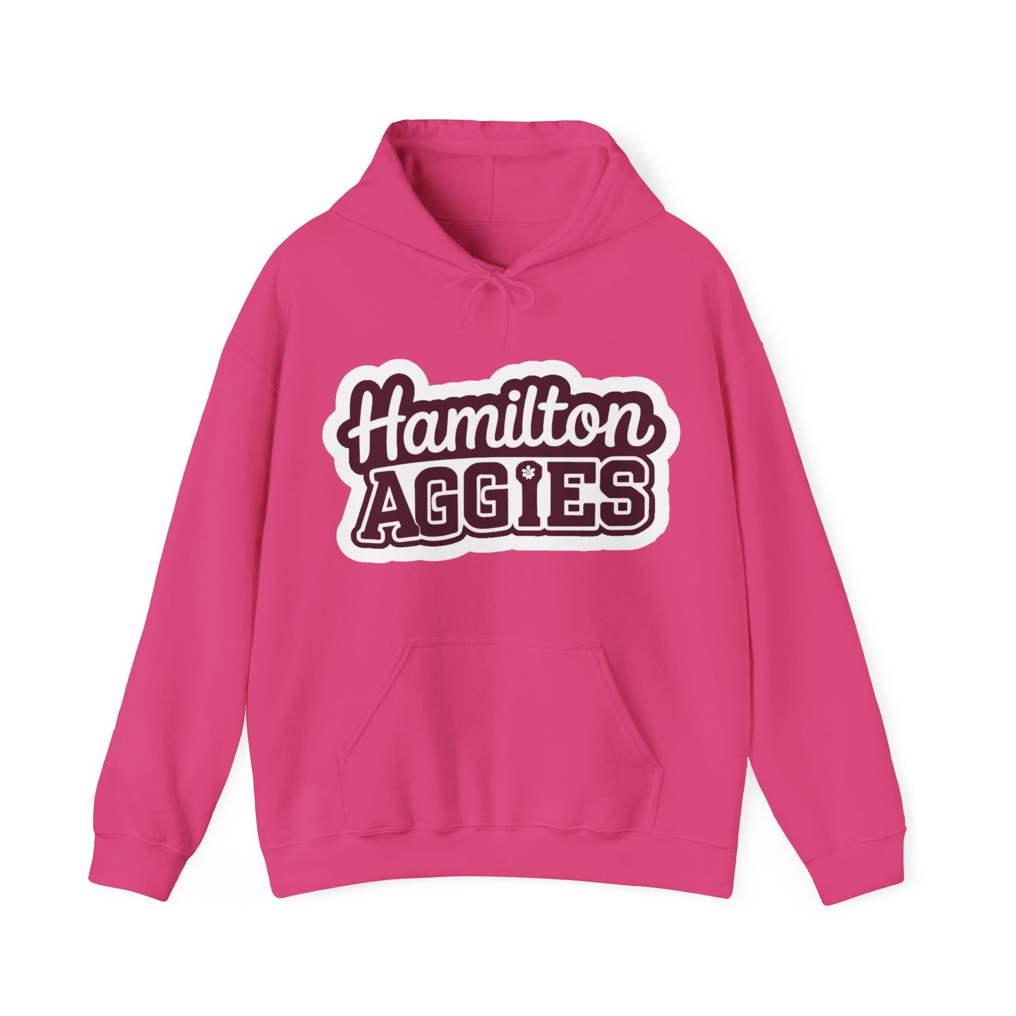 Adult Hoodie Sweatshirt \ Hamilton Aggies \ HAG2