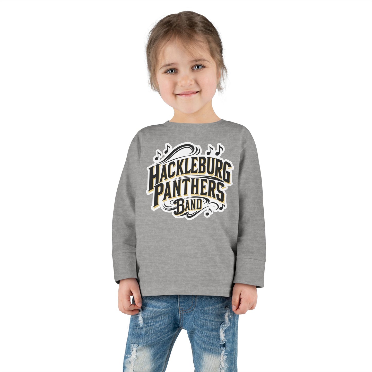 Toddler Long Sleeve Tee \ Hackleburg Panthers Band \ HPB1