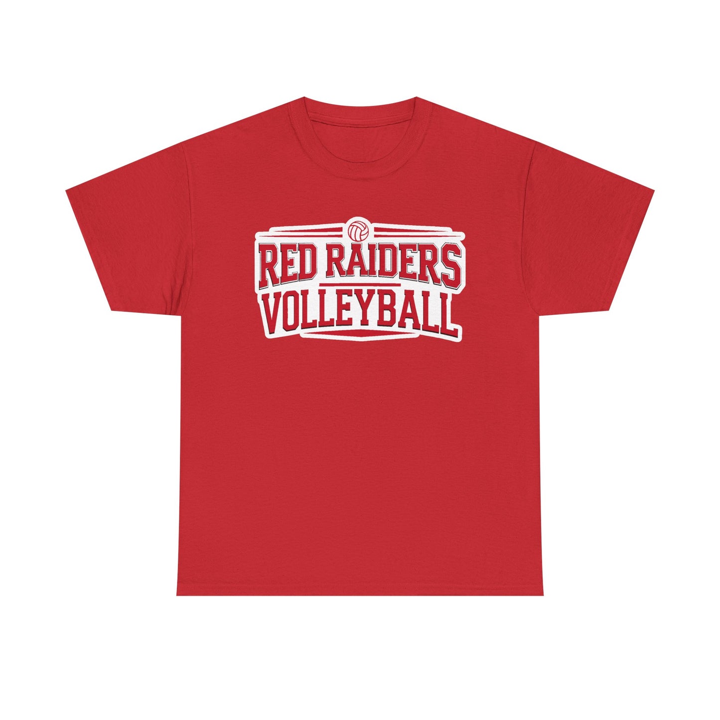 Adult Tee \ Marion County Red Raiders Volleyball \ MCV2