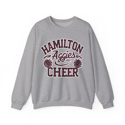 Adult Crewneck Sweatshirt \ Hamilton Aggies Cheer \ HAC2