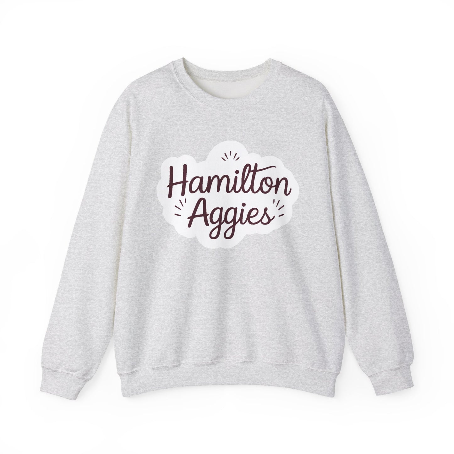 Adult Crewneck Sweatshirt \ Hamilton Aggies \ HAG1