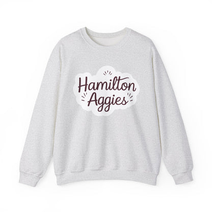 Adult Crewneck Sweatshirt \ Hamilton Aggies \ HAG1