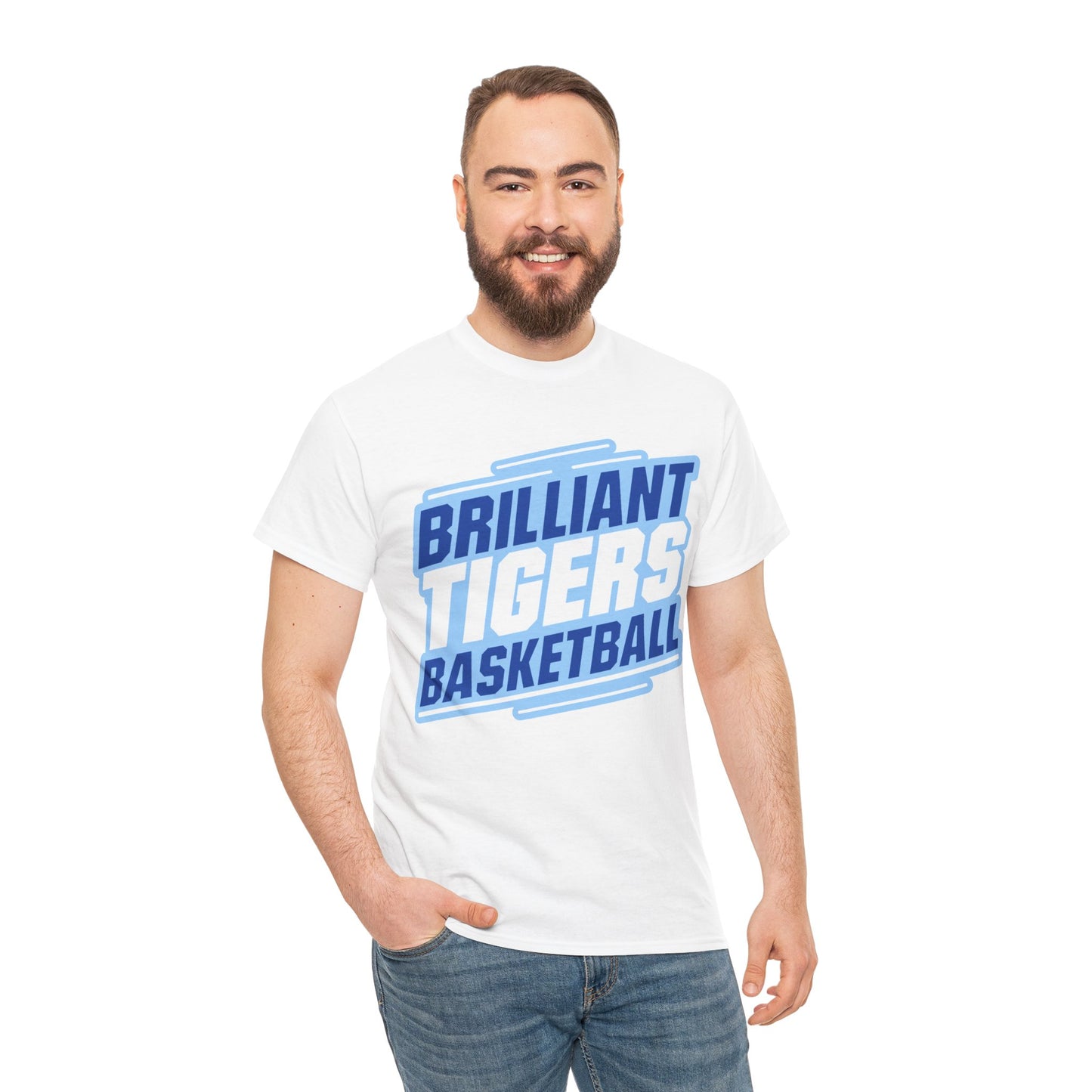 Adult Tee \ Brilliant Tigers Basketball \ BTBK2