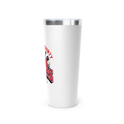 22oz Copper Insulated Tumbler \ Marion County Red Raiders Band \ MCB2