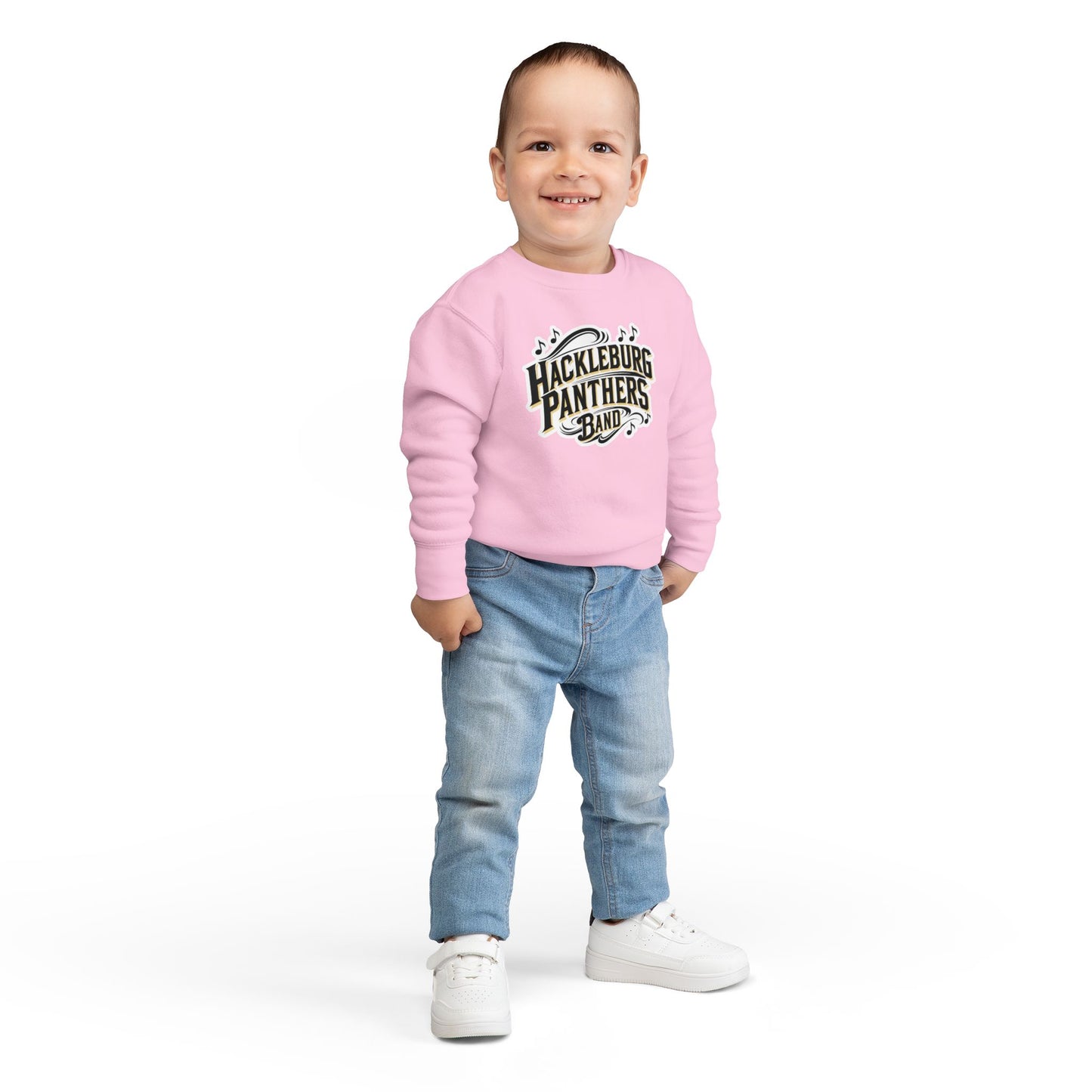 Toddler Crewneck Sweatshirt \ Hackleburg Panthers Band \ HPB1