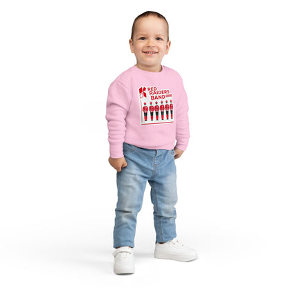 Toddler Crewneck Sweatshirt \ Marion County Red Raiders Band \ MCB1