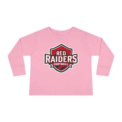 Toddler Long Sleeve Tee \ Marion County Red Raiders Football \ MCF2