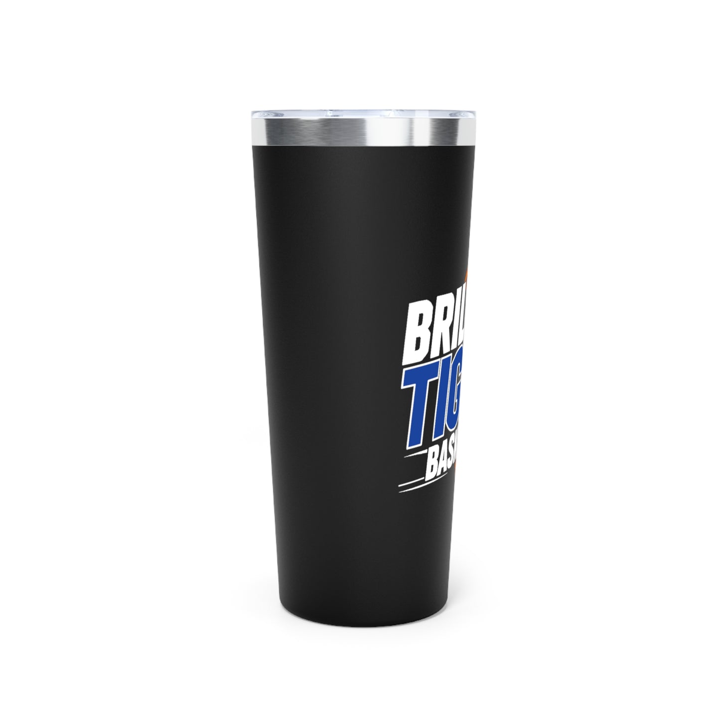 22oz Copper Insulated Tumbler \ Brilliant Tigers Basketball \ BTBK1