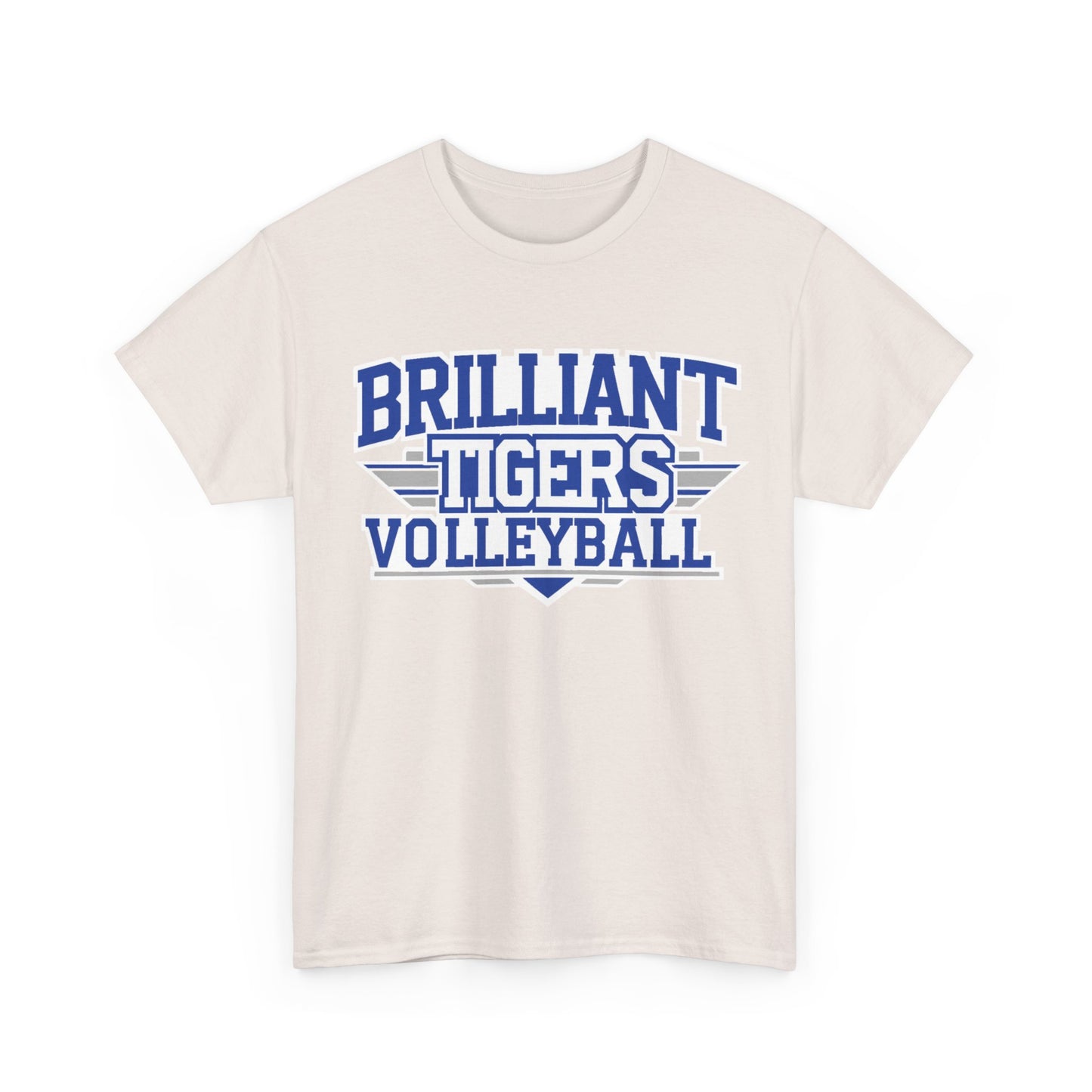 Adult Tee \ Brilliant Tigers Volleyball \ BTV2