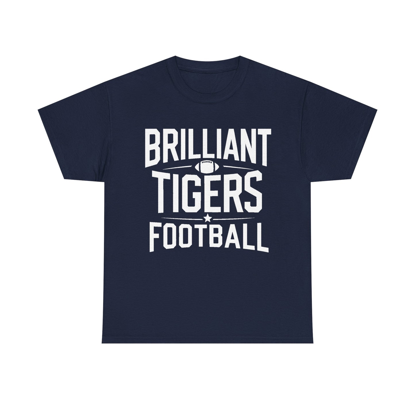 Adult Tee \ Brilliant Tigers Football \ BTF1