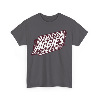 Adult Tee \ Hamilton Aggies Wrestling \ HAW1