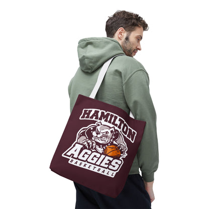Tote Bag \ Hamilton Aggies Basketball \ HABK1