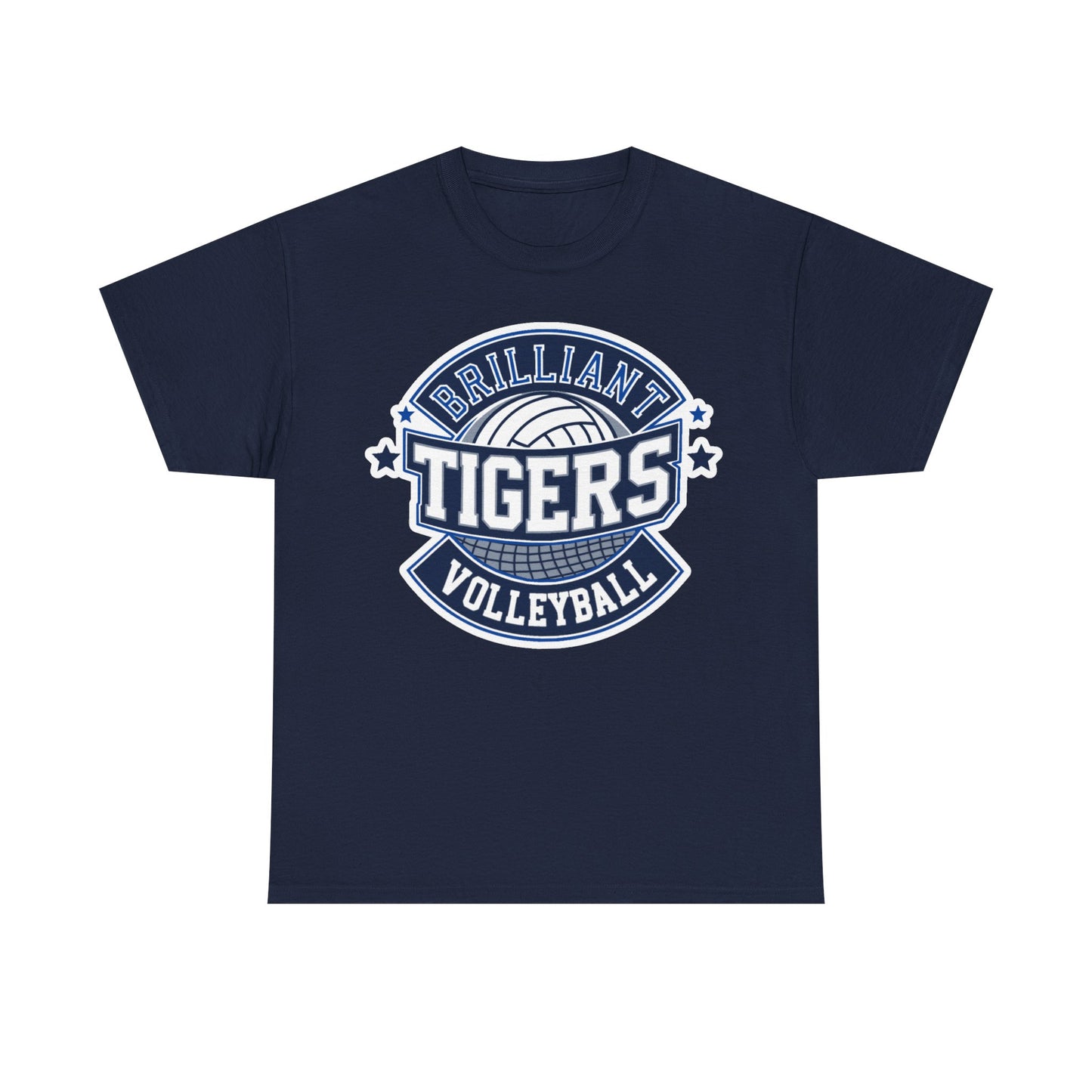 Adult Tee \ Brilliant Tigers Volleyball \ BTV1