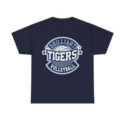 Adult Tee \ Brilliant Tigers Volleyball \ BTV1