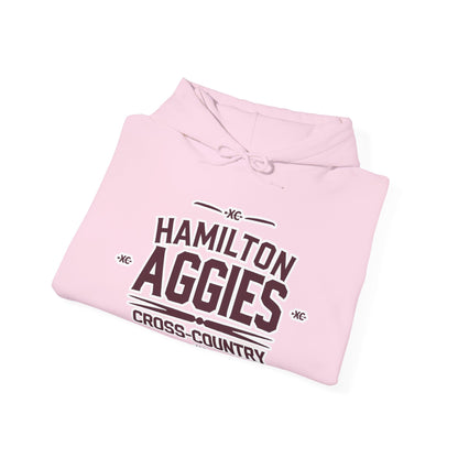 Adult Hooded Sweatshirt \ Hamilton Aggies Cross-Country \ HCC1