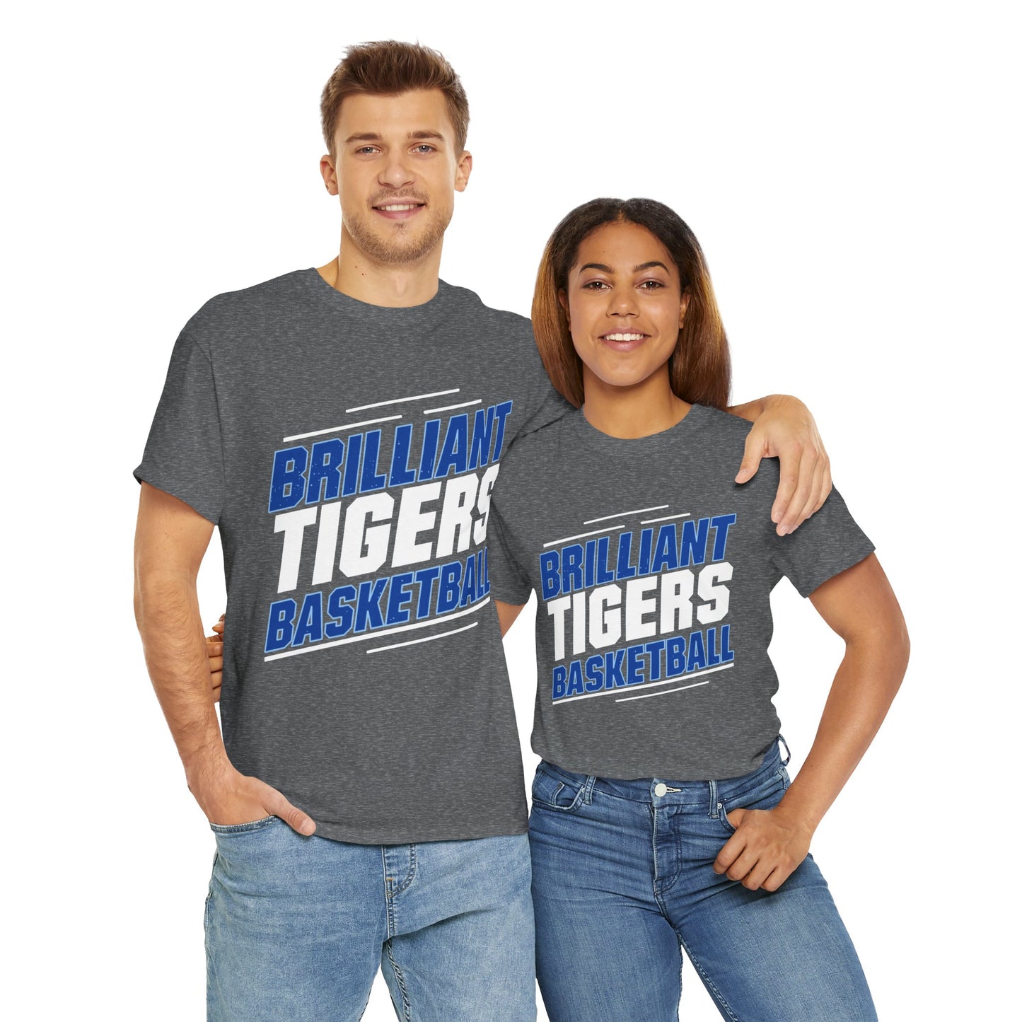 Adult Tee \ Brilliant Tigers Basketball \ BTBK2