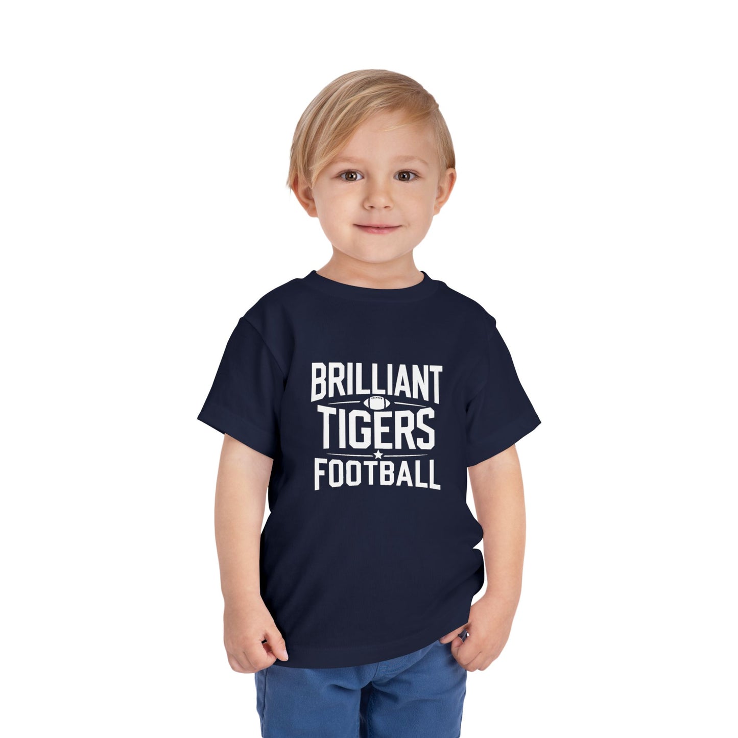 Toddler Tee \ Brilliant Tigers Football \ BTF1