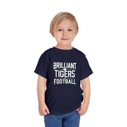 Toddler Tee \ Brilliant Tigers Football \ BTF1