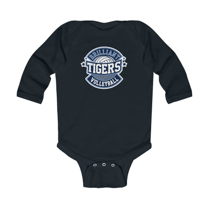 Long Sleeve Baby Bodysuit \ Brilliant Tigers Volleyball \ BTV1