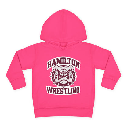 Toddler Hoodie Sweatshirt \ Hamilton Aggies Wrestling \ HAW2