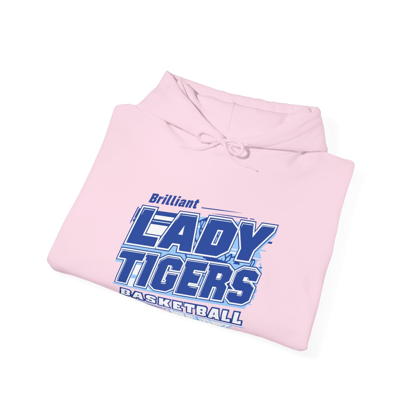 Adult Hoodie Sweatshirt \ Brilliant Tigers Basketball \ BTBKG2