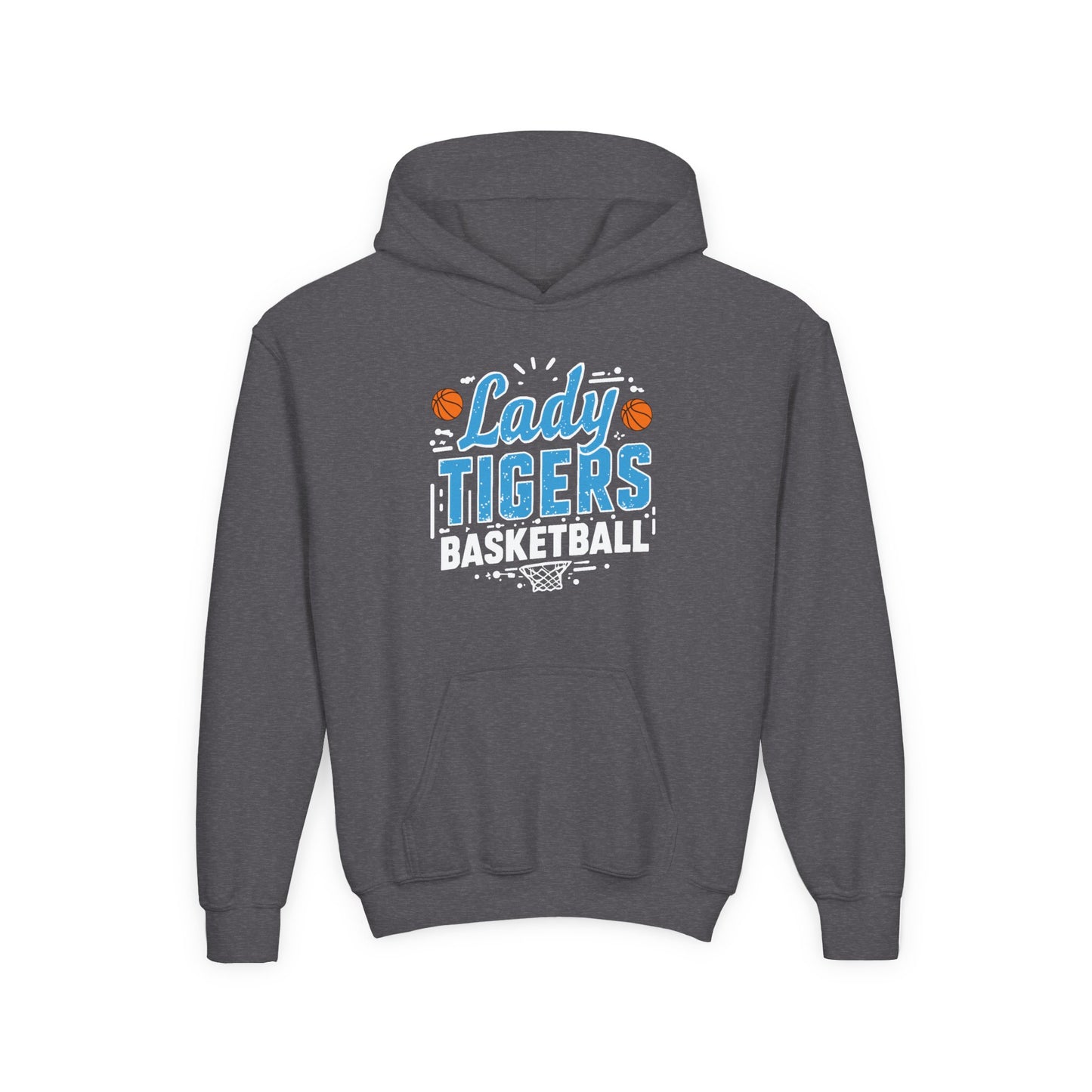 Youth Hoodie Sweatshirt \ Brilliant Tigers Basketball \ BTBKG1