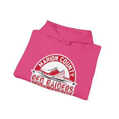 Adult Hoodie Sweatshirt \ Marion County Red Raiders Cross-Country \ MCCC1
