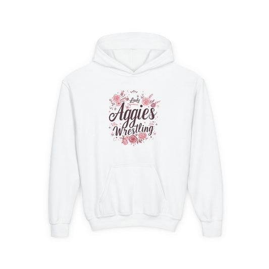 Youth Hoodie Sweatshirt \ Hamilton Aggies Wrestling \ HAWG1