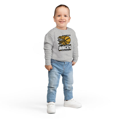 Toddler Crewneck Sweatshirt \ Phil Campbell Bobcats Basketball \ PCBBK2