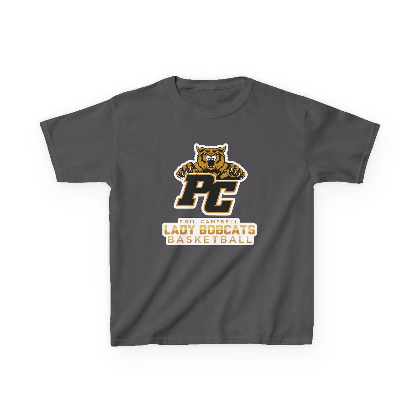 Youth Tee \ Phil Campbell Bobcats Basketball \ PCBBKG1