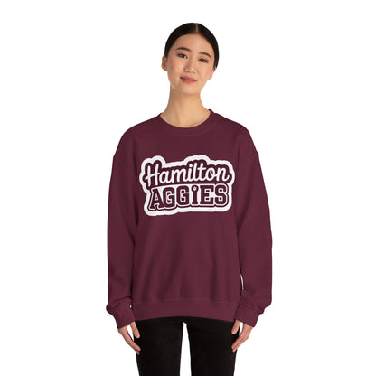 Adult Crewneck Sweatshirt \ Hamilton Aggies \ HAG2
