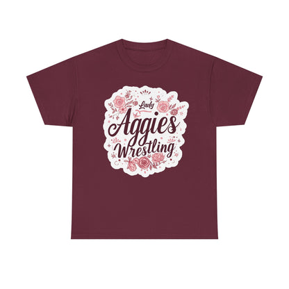 Adult Tee \ Hamilton Aggies Wrestling \ HAWG1